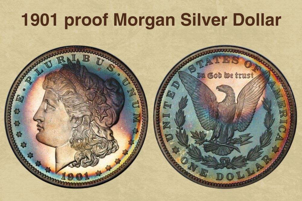 1901 proof Morgan Silver Dollar