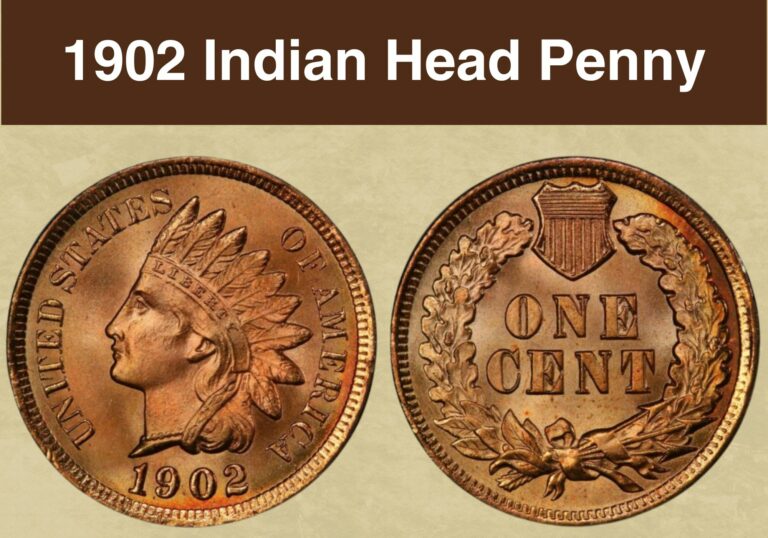 1902 Indian Head Penny Coin Value (Errors List & No Mint Mark Worth)