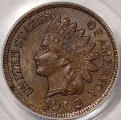 1902 Indian Head penny Die gouge