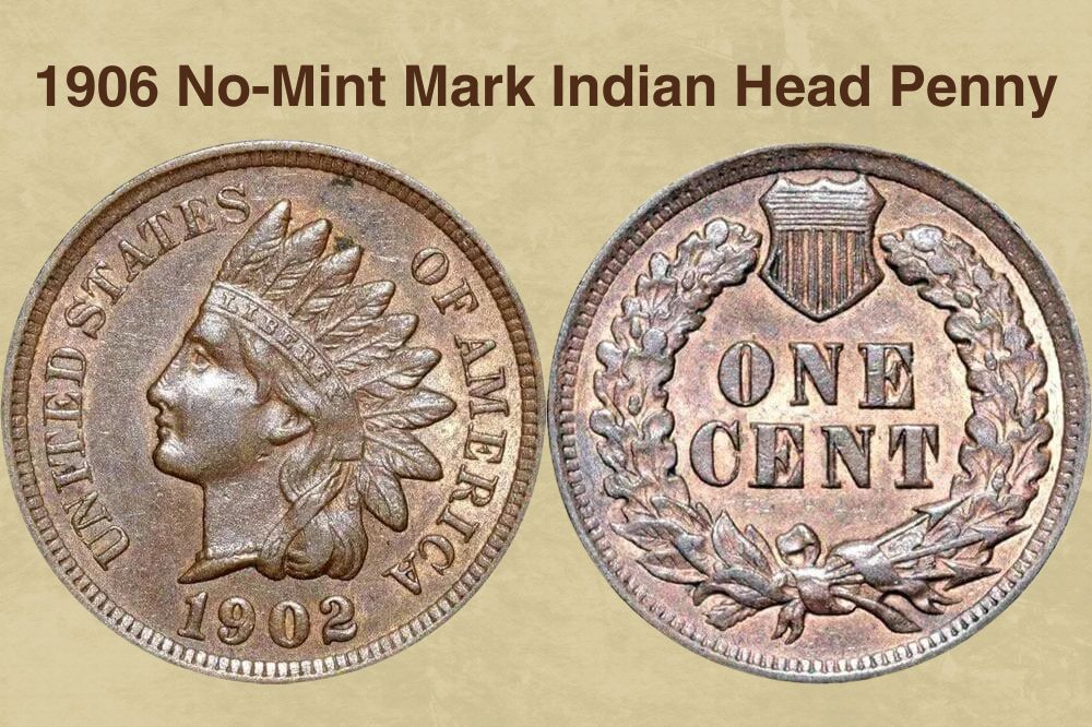 1906 No-Mint Mark Indian Head Penny