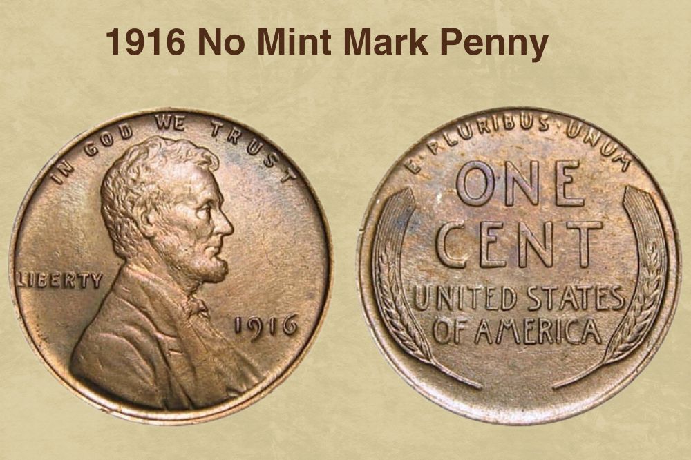 1916 No Mint Mark Penny