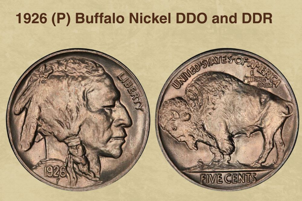 1926 (P) Buffalo Nickel DDO and DDR