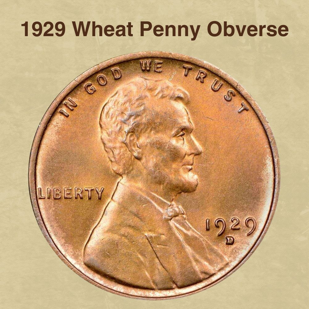 1929 Wheat Penny Obverse