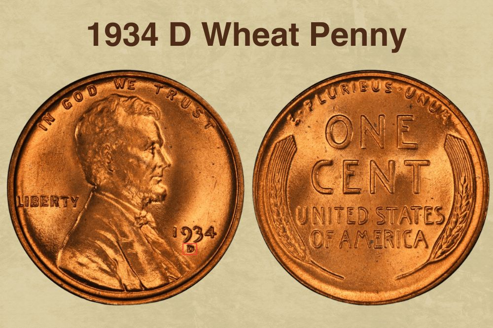 1934 D Wheat Penny