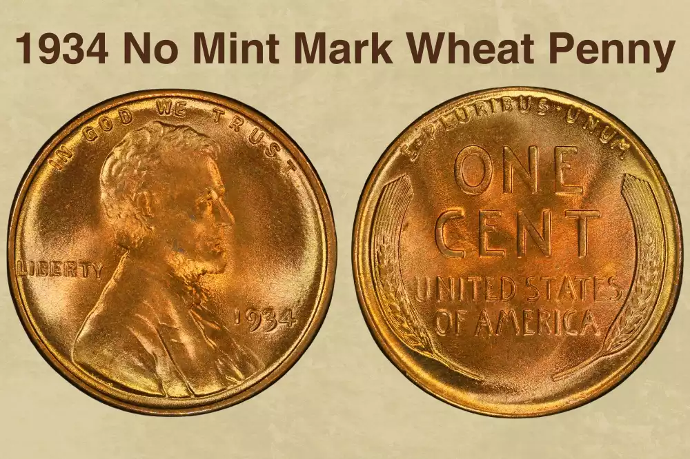 1934 No Mint Mark Wheat Penny Value