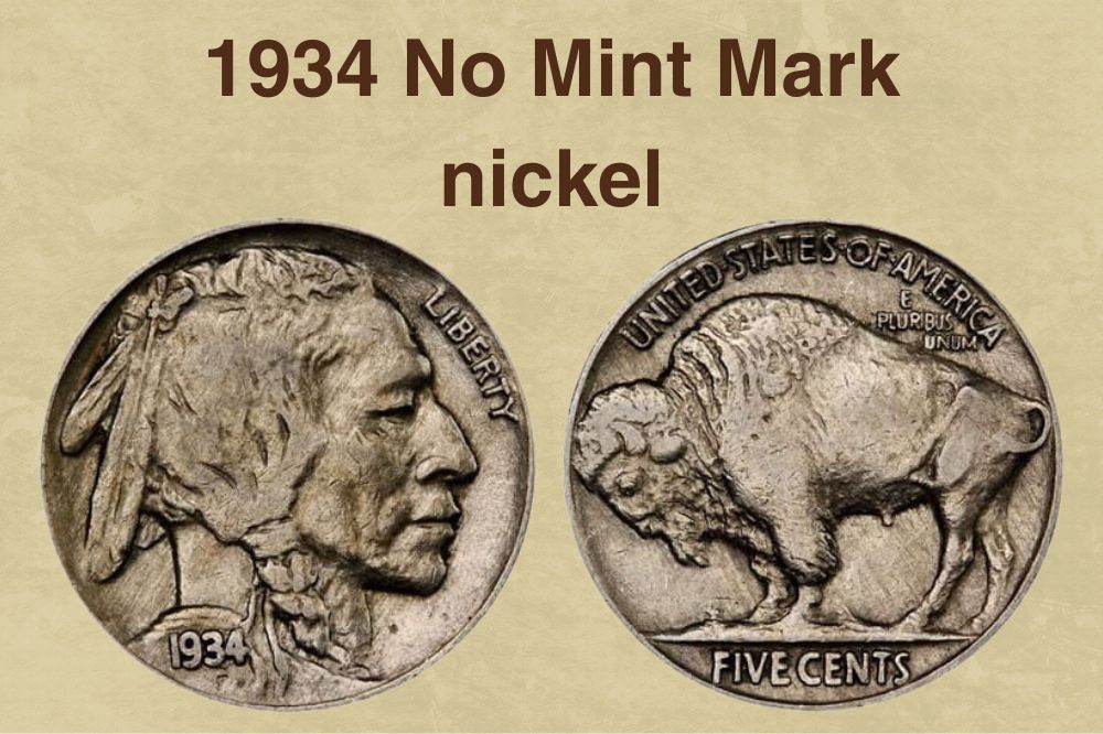 1934 No Mint Mark nickel Value