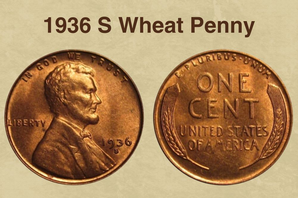 1936 S Wheat Penny
