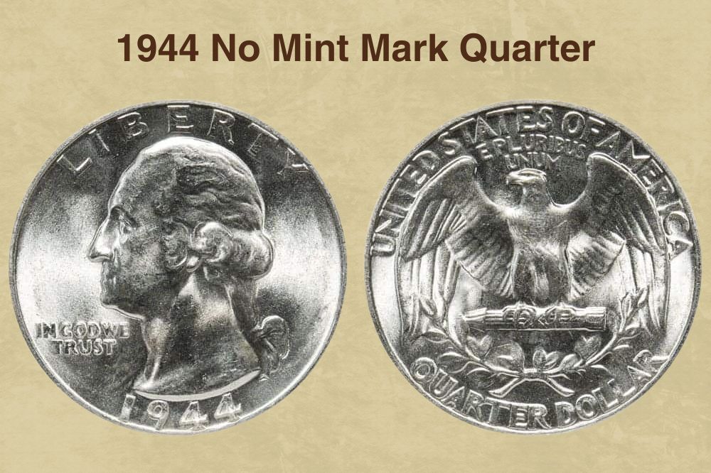 1944 No Mint Mark Quarter