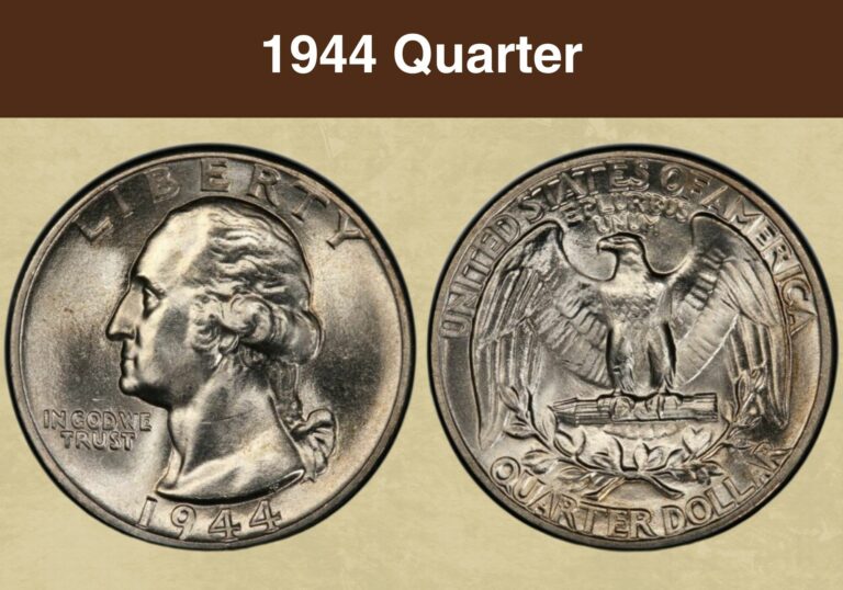 1944 Quarter Value (Price Chart, Error List, History & Varieties)
