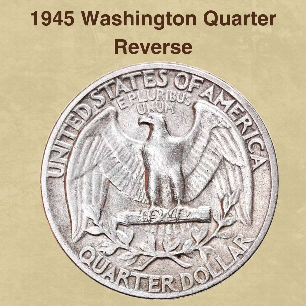 1945 Washington Quarter Reverse