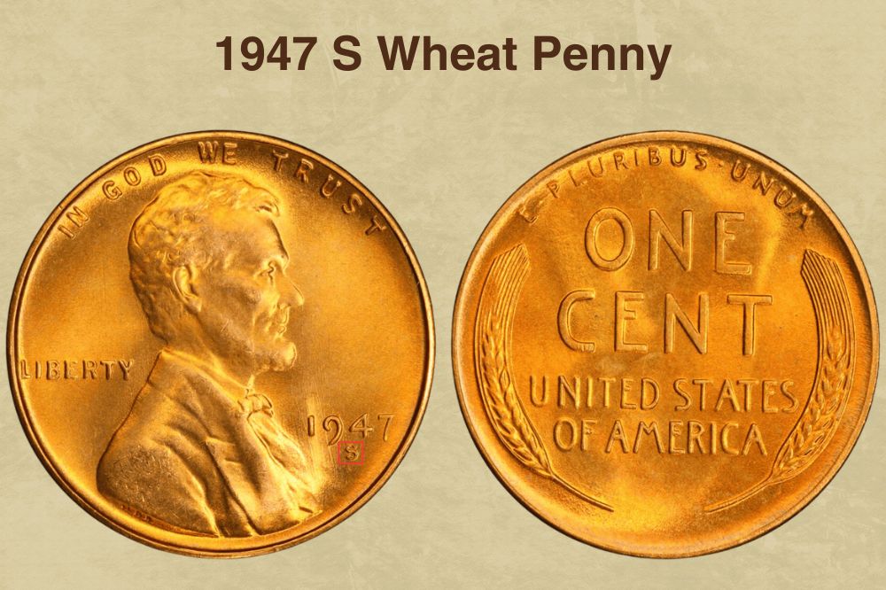 1947 S Wheat Penny
