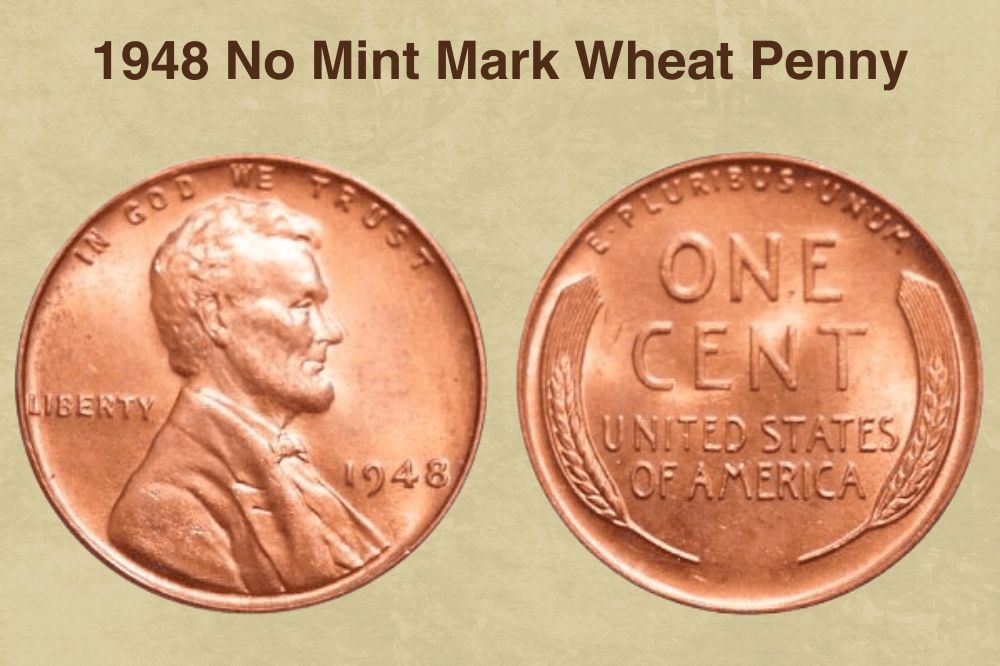 1948 No Mint Mark Wheat Penny