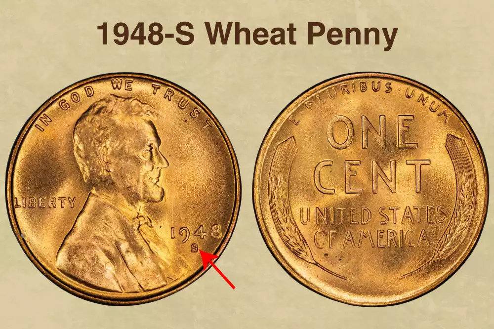 1948-S Wheat Penny Value