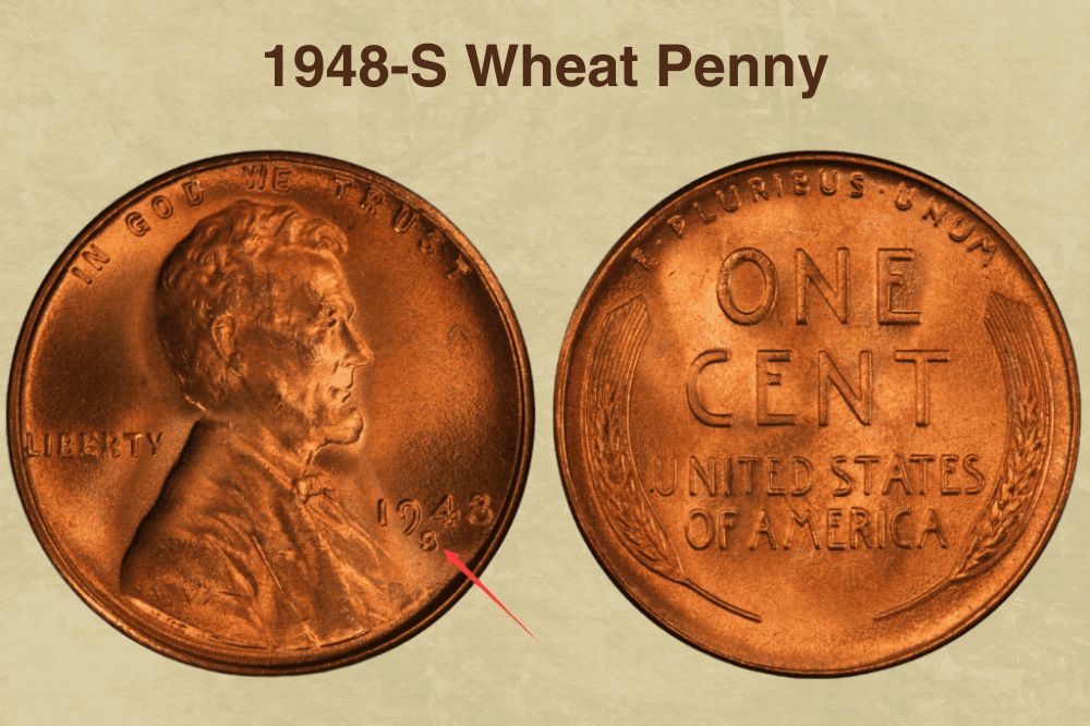 1948-S Wheat Penny