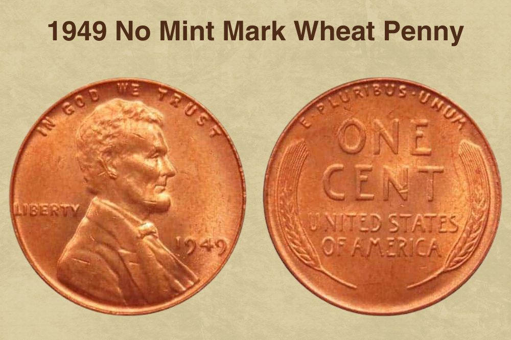 1949 No Mint Mark Wheat Penny