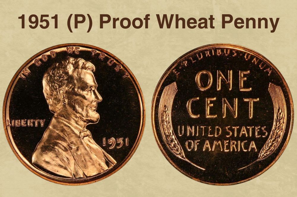 1951 (P) Proof Wheat Penny
