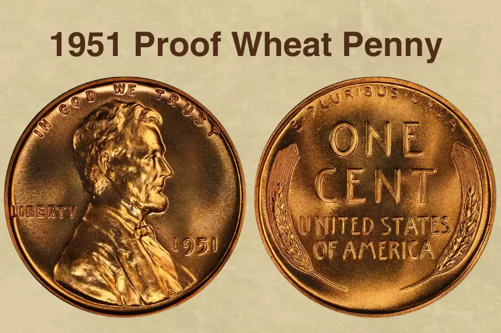 1951 Proof Wheat Penny Value