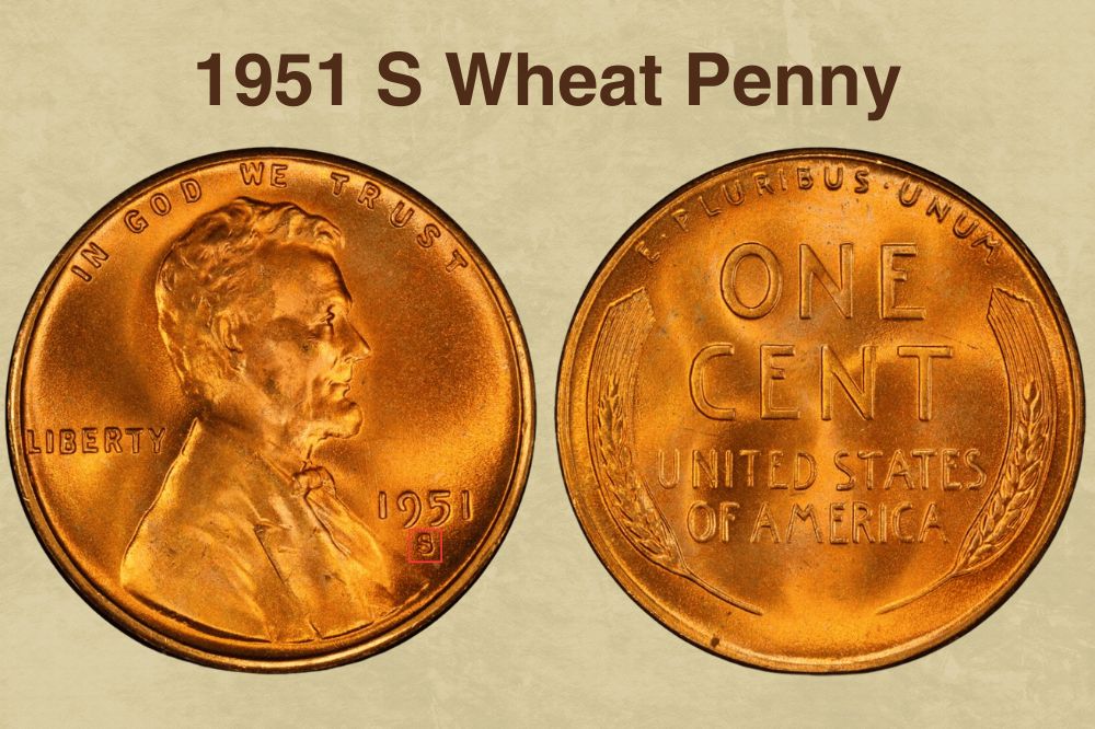 1951 S Wheat Penny