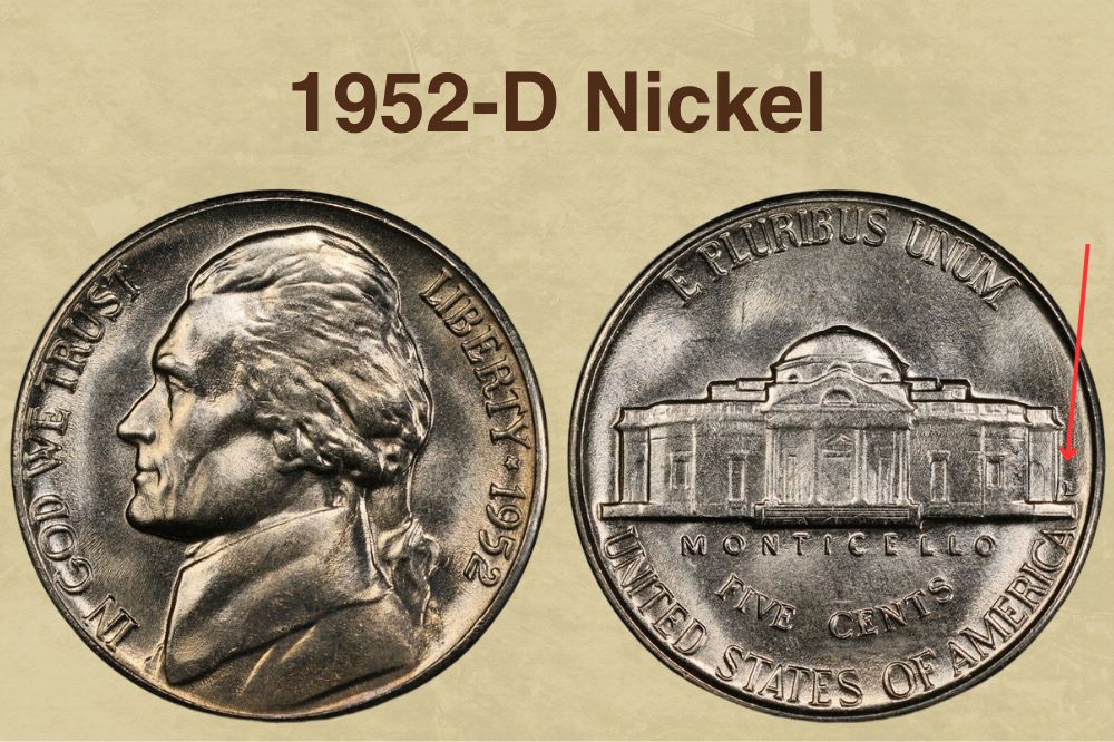 1952-D Nickel Value