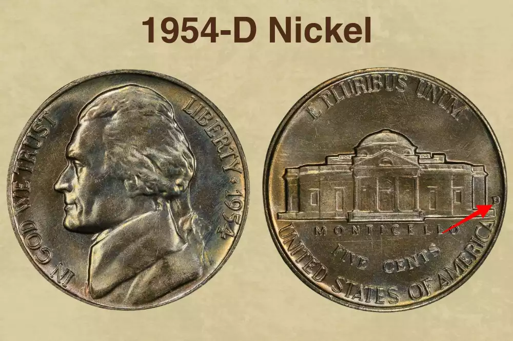 1954-D Nickel Value
