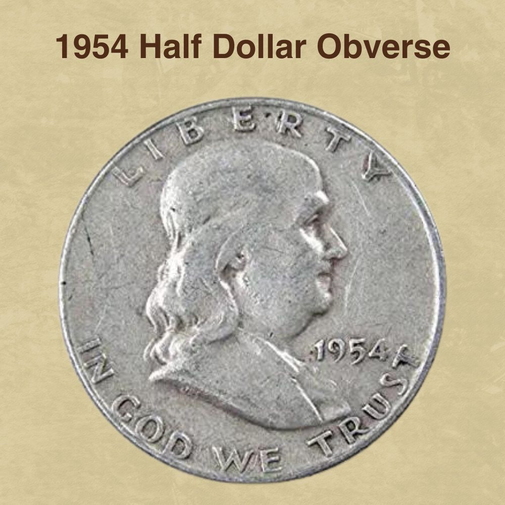 1954 Half Dollar Obverse