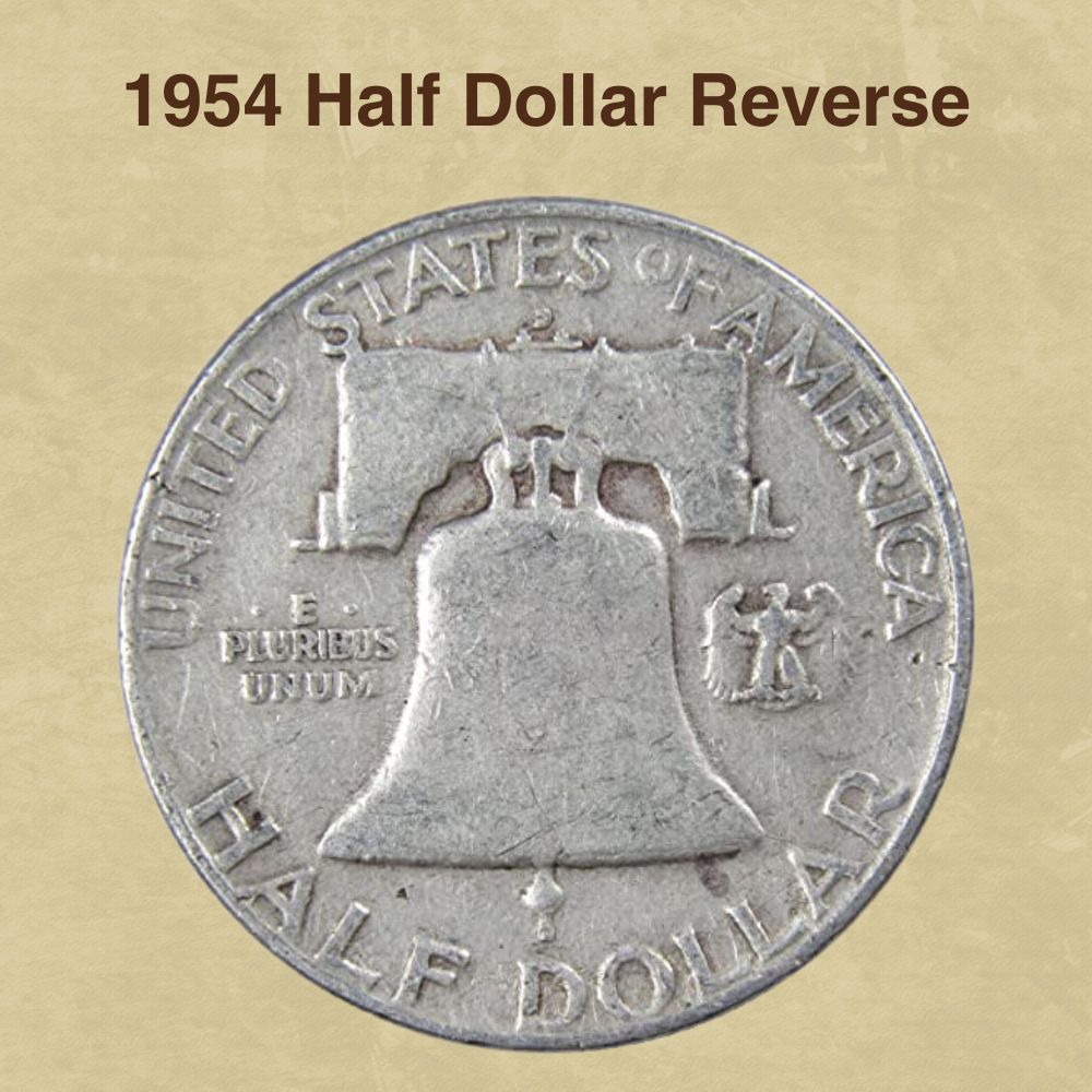 1954 Half Dollar Reverse