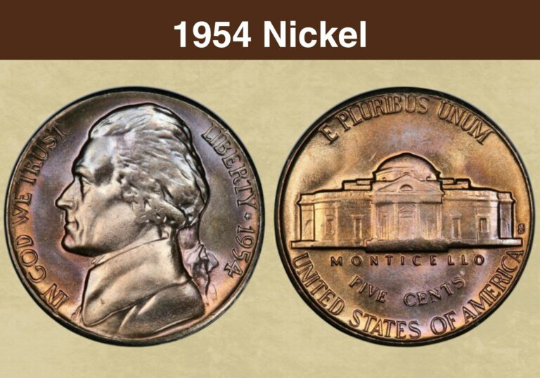 1954 Nickel Value (Price Chart, Error List, History & Varieties)