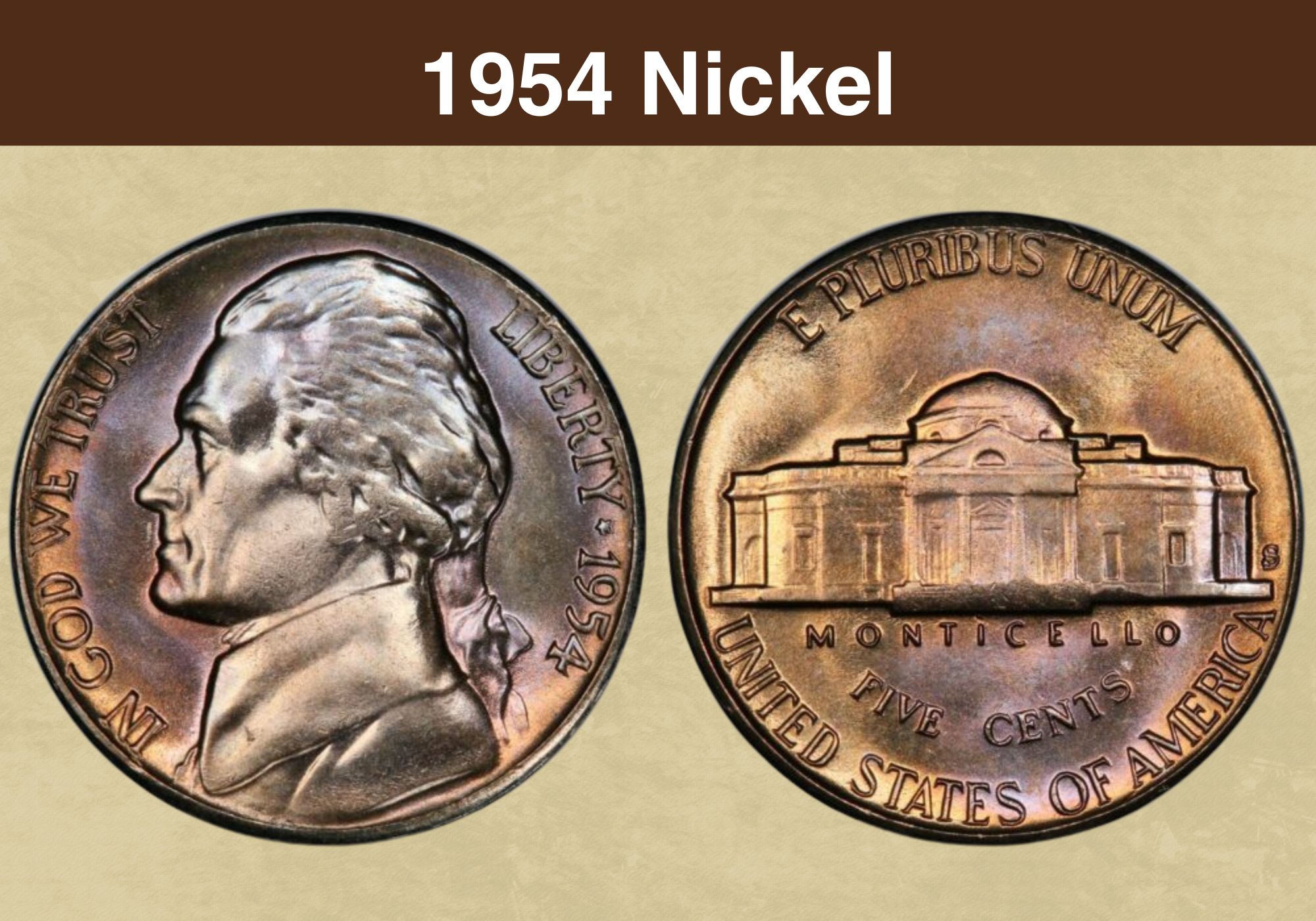 1954 Nickel Coin Value (Errors List, “D”, “S” & No Mint Mark Worth)