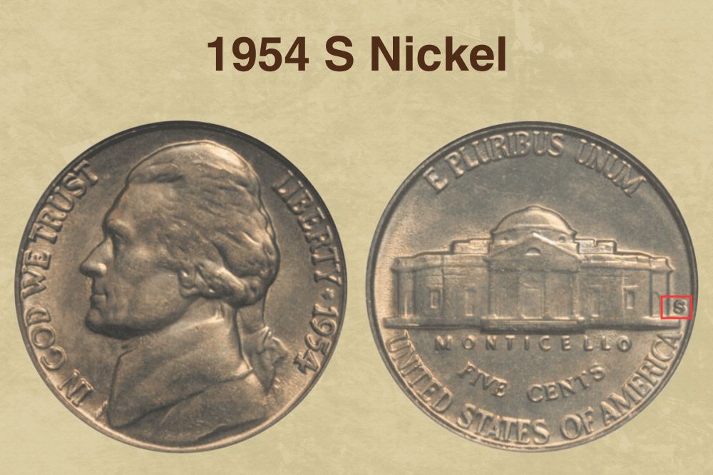 1954 S Nickel