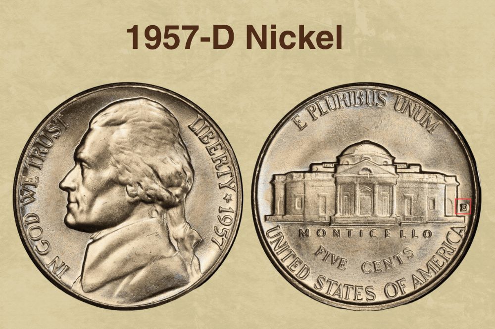 1957-D Nickel