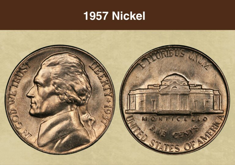 1957 Nickel Value (Price Chart, Error List, History & Varieties)