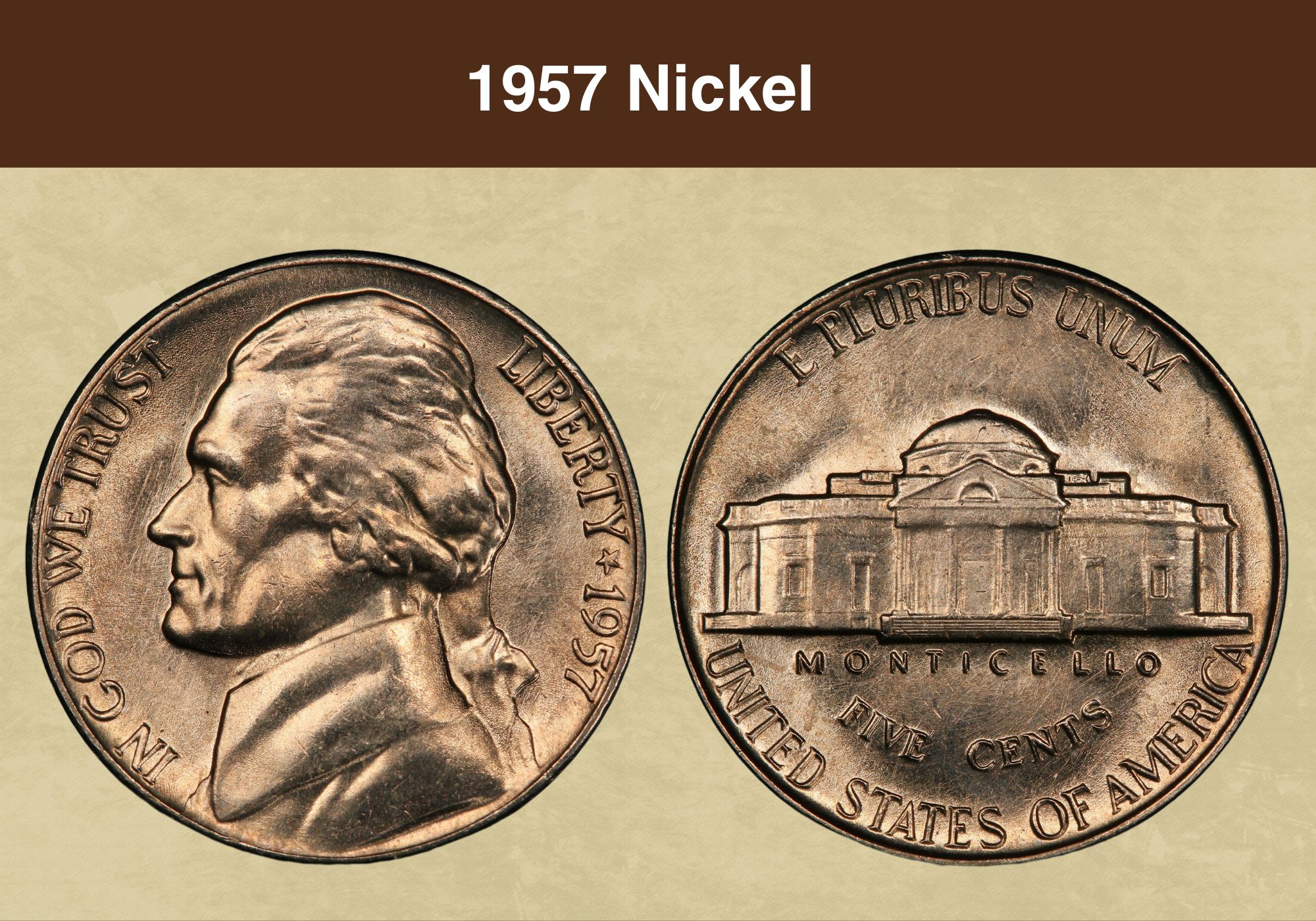 1957 Nickel Coin Value (Errors List, “D” & No Mint Mark Worth)