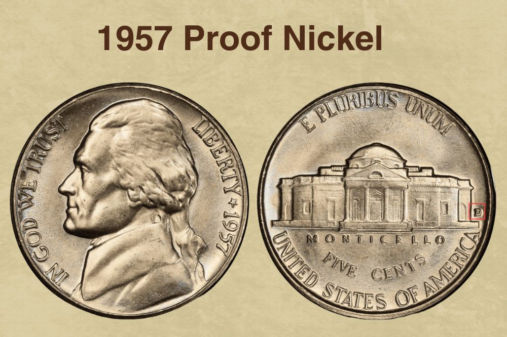 1957 Proof Nickel