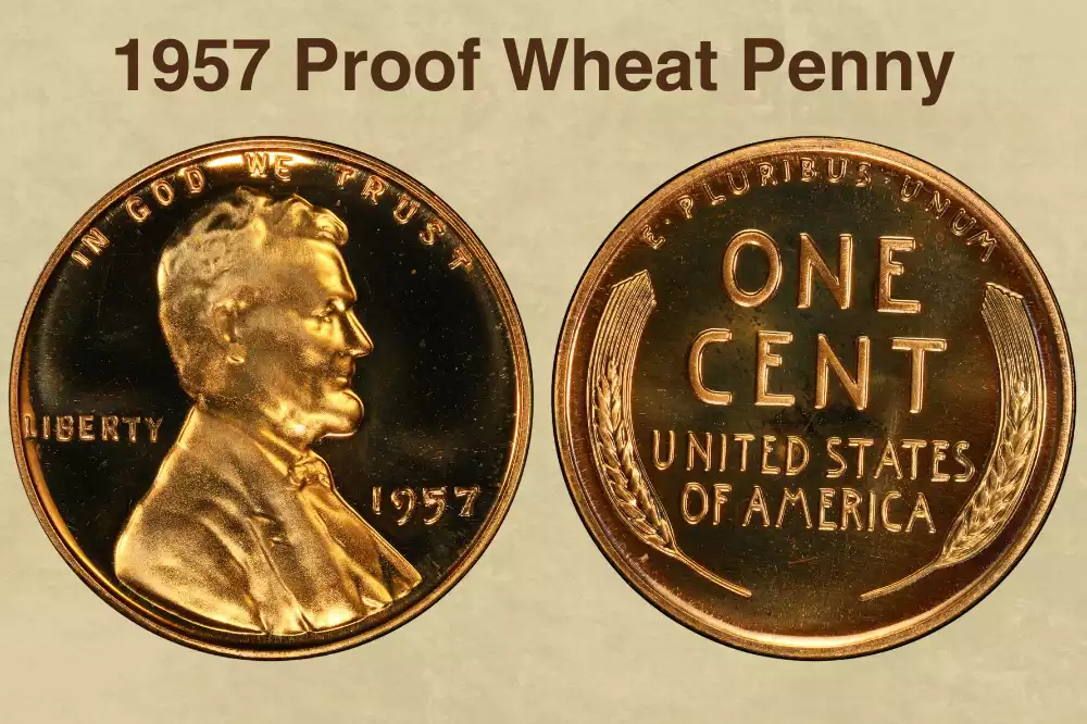 1957 Proof Wheat Penny Value
