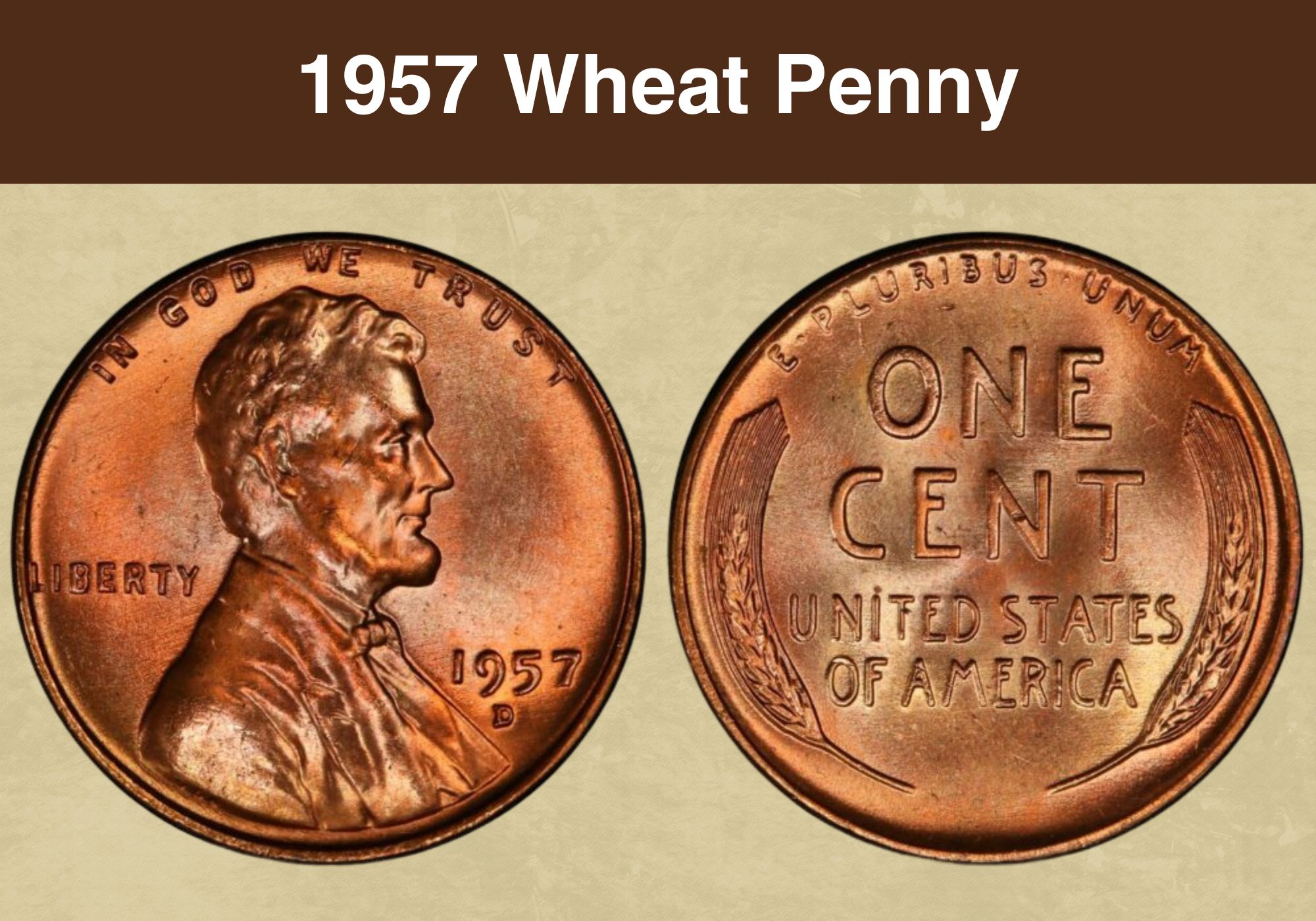 1957 Wheat Penny Value