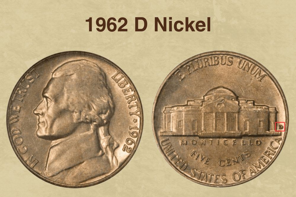 1962 D Nickel