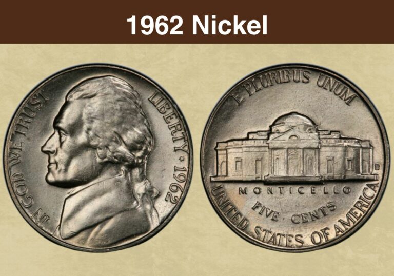 1962 Nickel Value (Price Chart, Error List, History & Varieties)