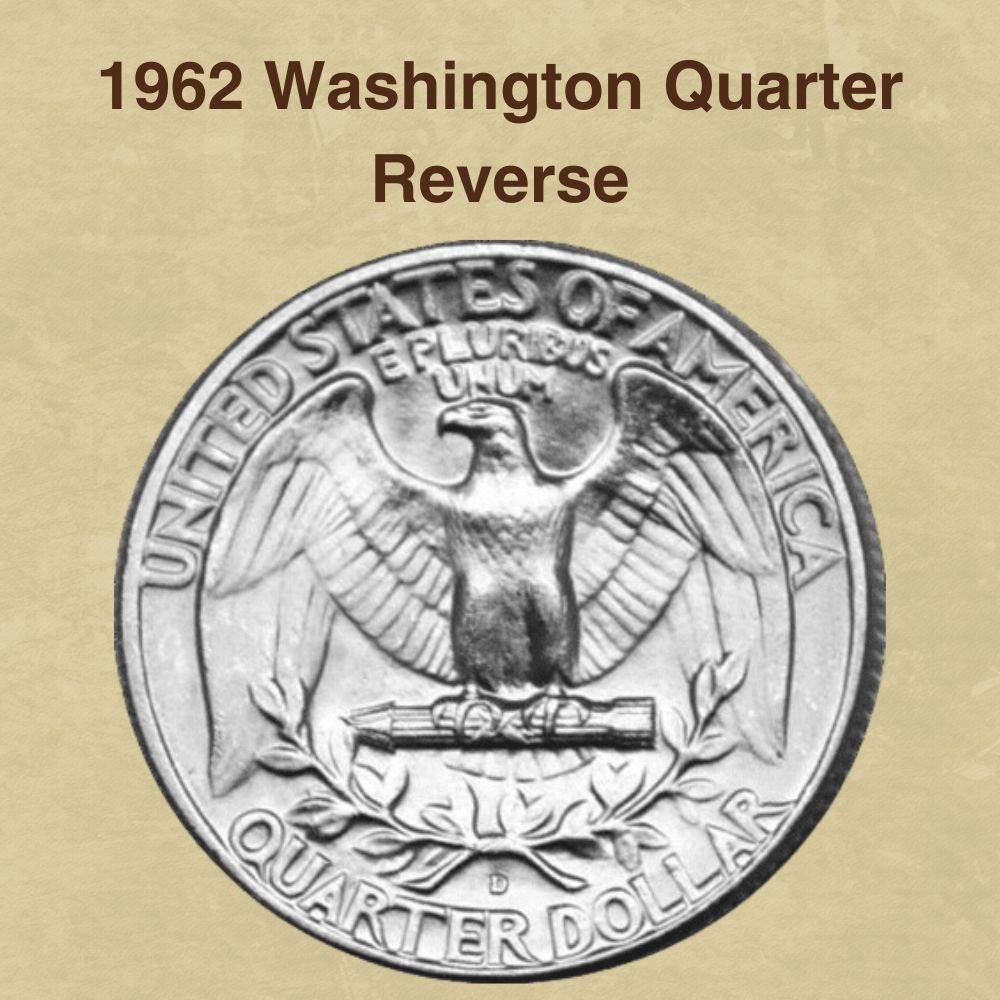 1962 Washington Quarter Reverse
