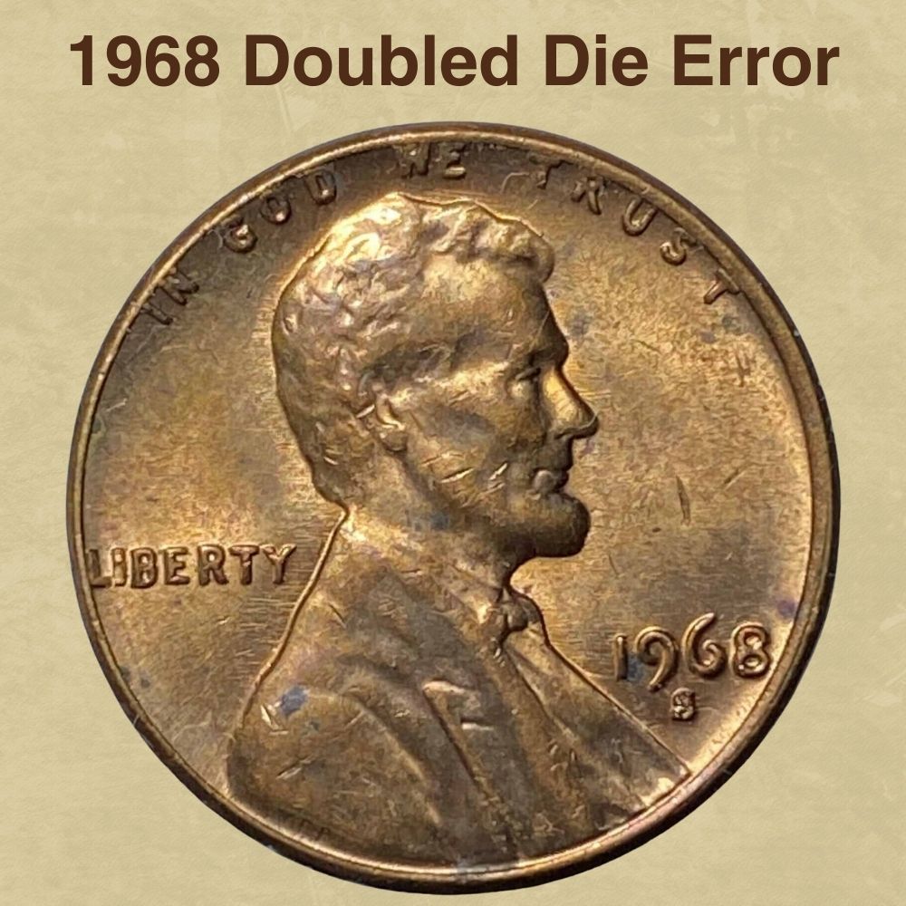 1968 Doubled Die Error