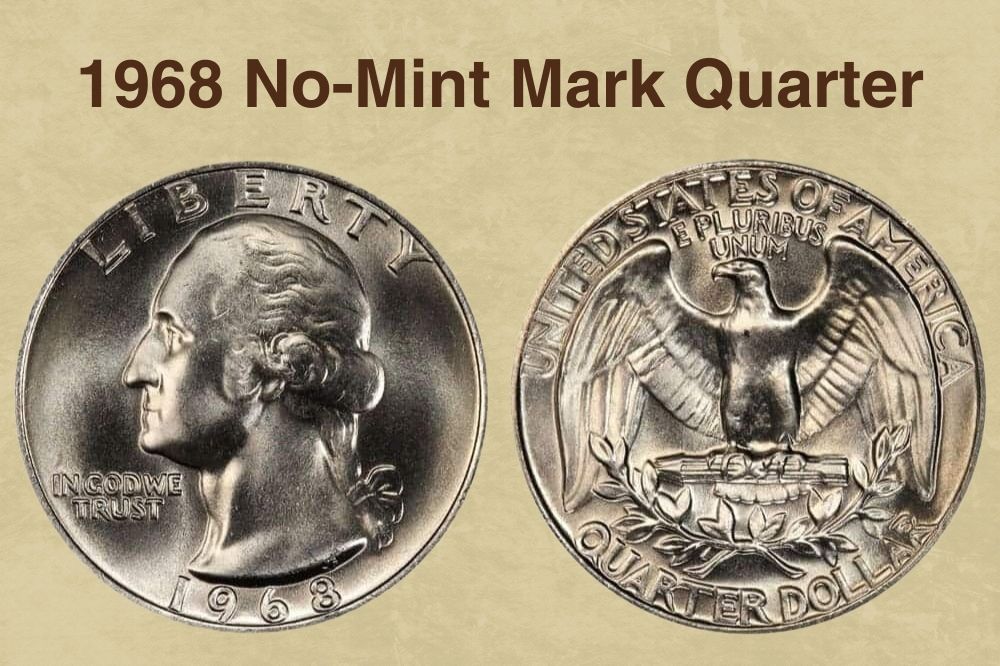 1968 No-Mint Mark Quarter