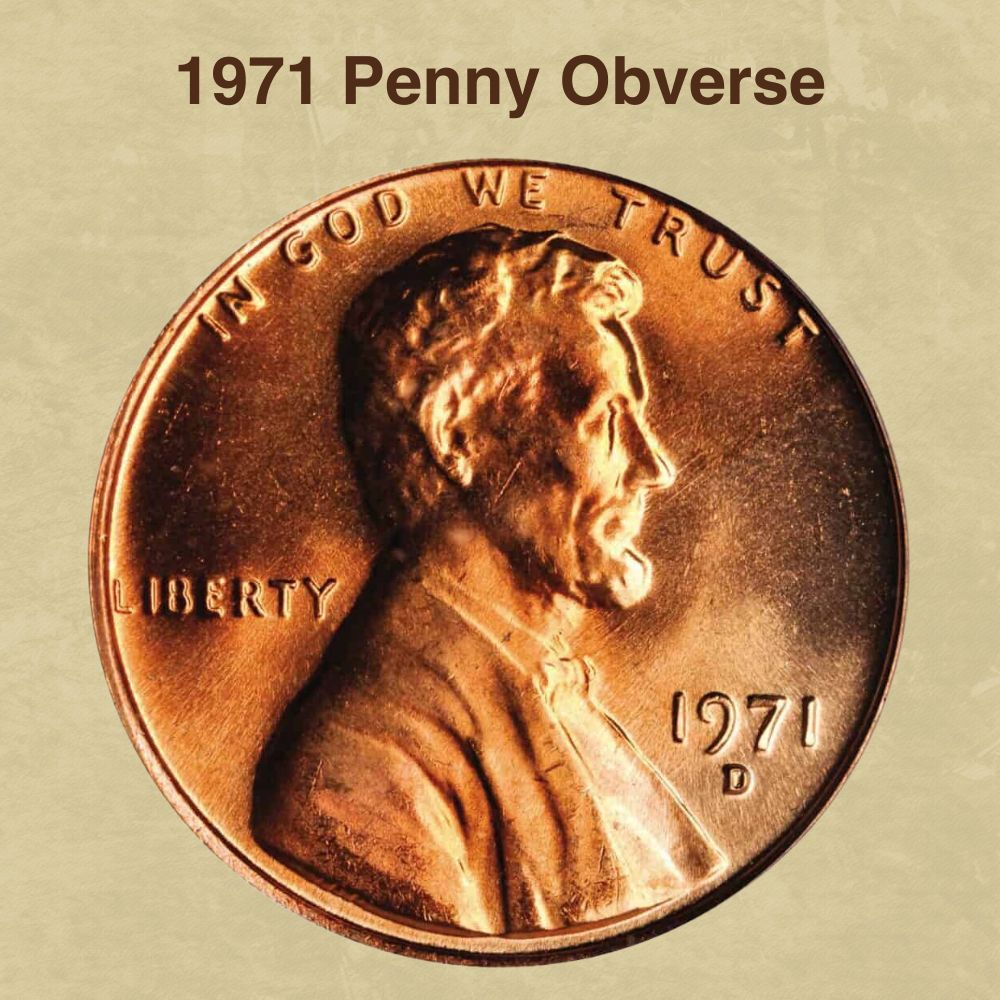 1971 Penny Obverse