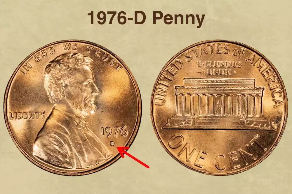 1976-D Penny Value