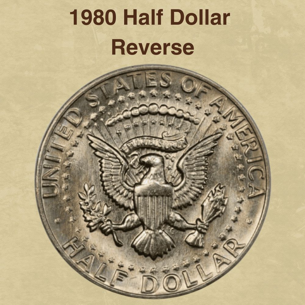 1980 Half Dollar Reverse