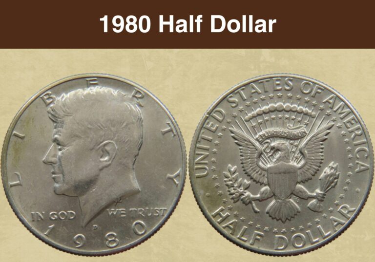 1980 Half Dollar Value (Price Chart, Error List, History & Varieties)