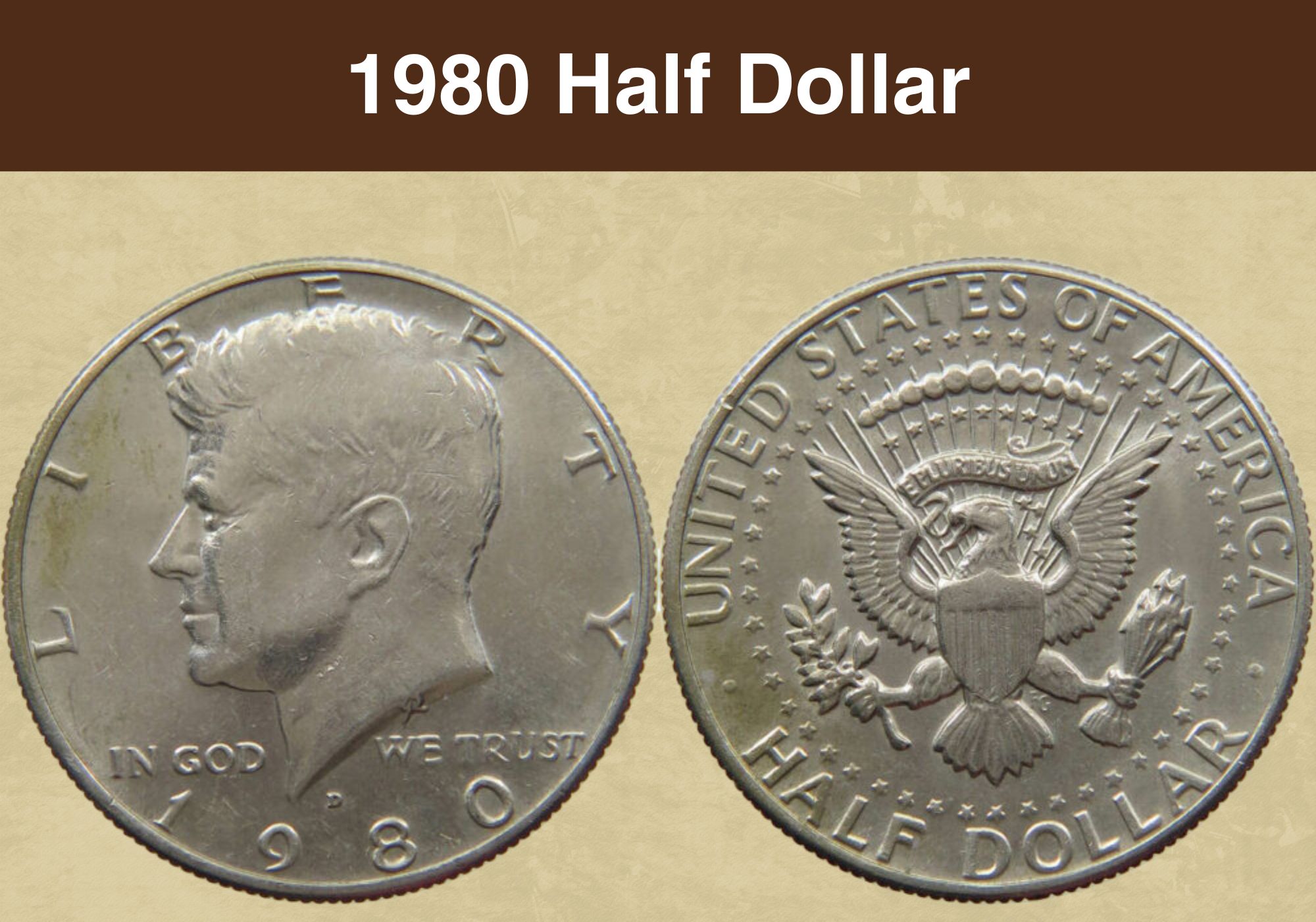 1980 Half Dollar Coin Value (Errors List, “D”, “S” & P Mint Mark Worth)