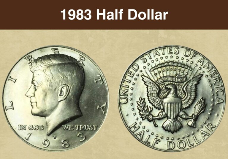 1983 Half Dollar Value  (Price Chart, Error List, History & Varieties)