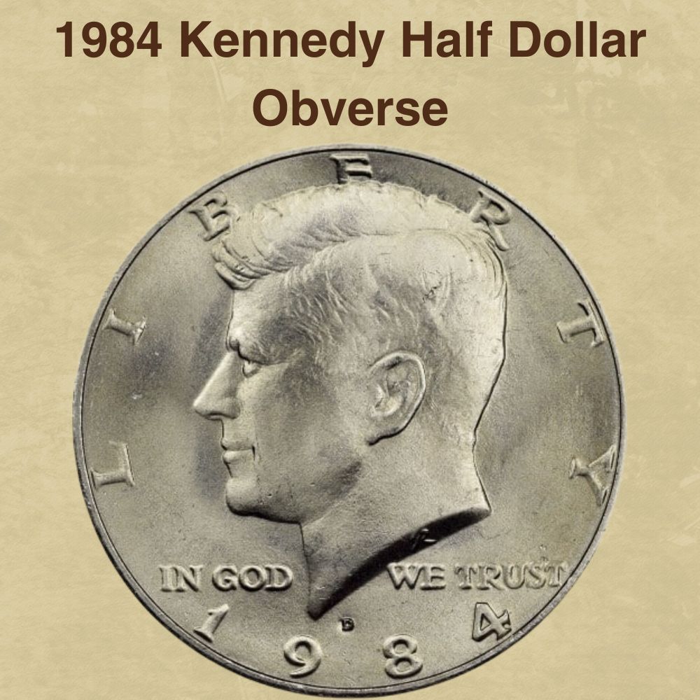1984 Kennedy Half Dollar Reverse