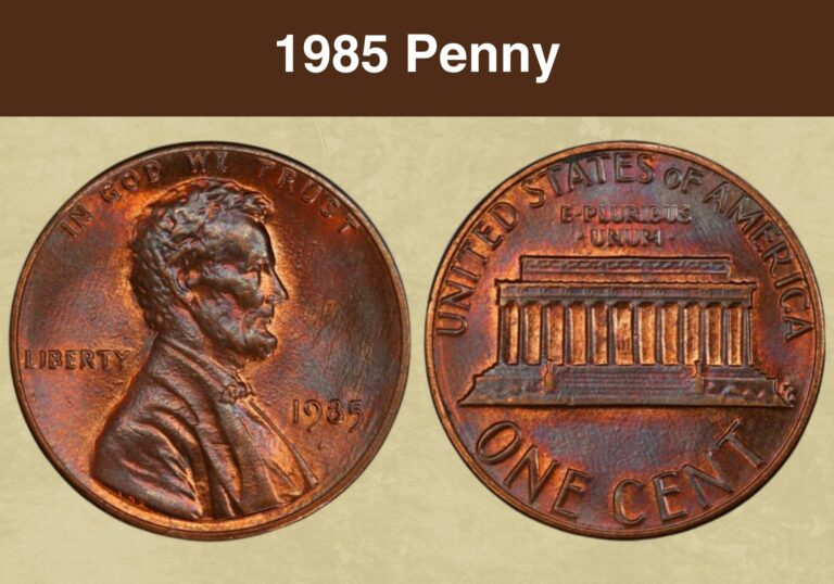 1985 Penny Value (Price Chart, Error List, History & Varieties)