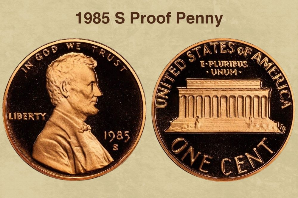 1985 S Proof Penny