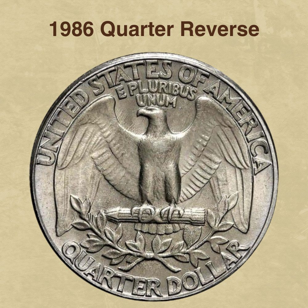 1986 Quarter Reverse